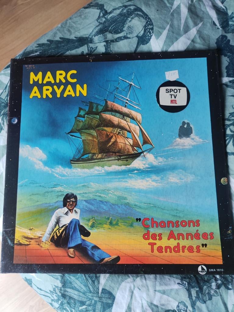 Marc Aryan chansons des années tendres 33 tours, Ophalen