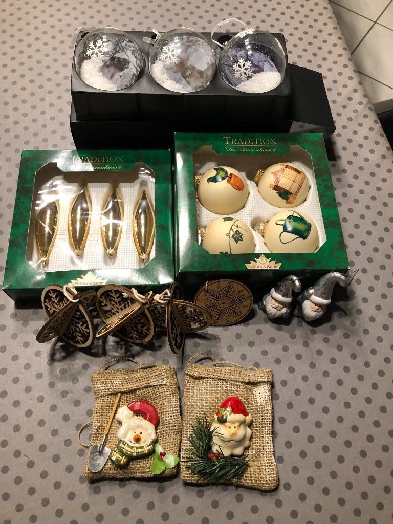 Lot Kerstdecoratie, Diversen, Kerst, Gebruikt, Ophalen of Verzenden