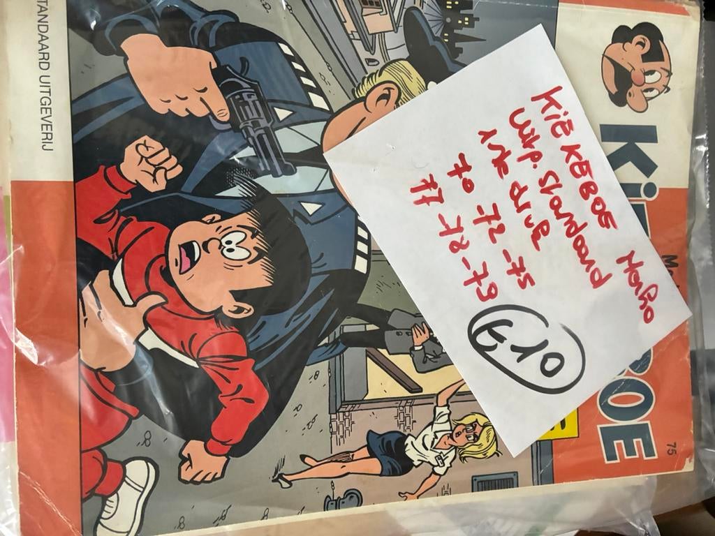 Strips kiekeboe prijs oo foto per pak, Enlèvement, Utilisé