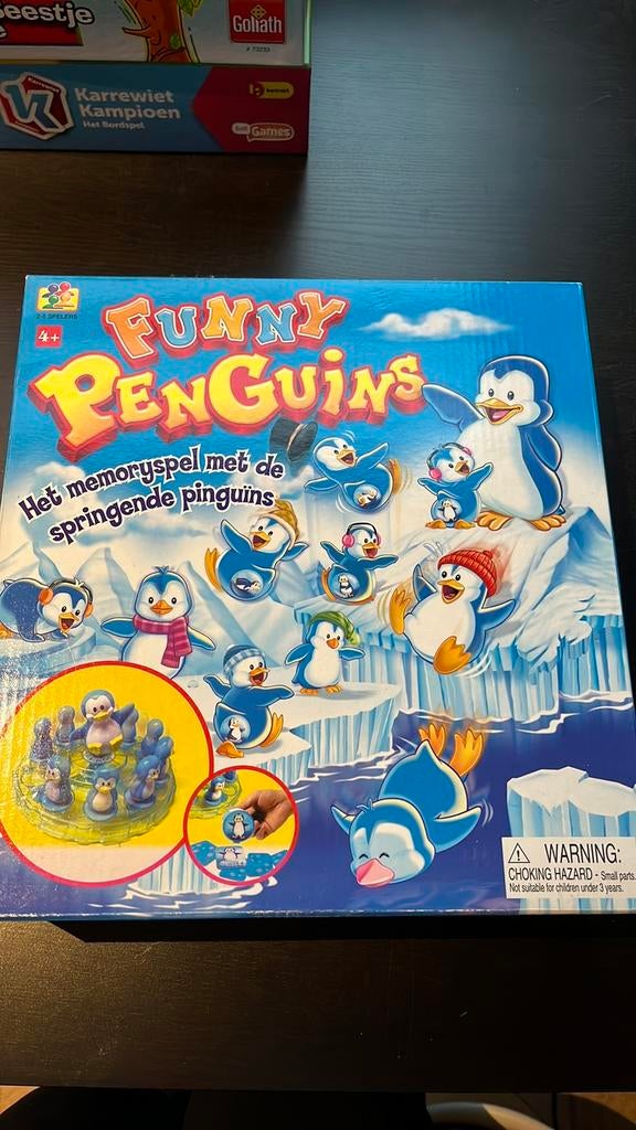 Funny penguins spel 4+ nieuw 18 eur nu 10 eur, Ophalen, Zo goed als nieuw
