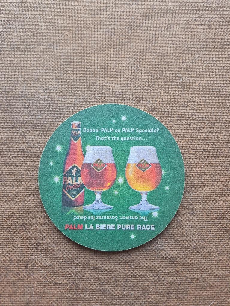 Sous Bock Palm (modèle 52), Collections, Enlèvement ou Envoi, Utilisé, Sous-bock, Palm