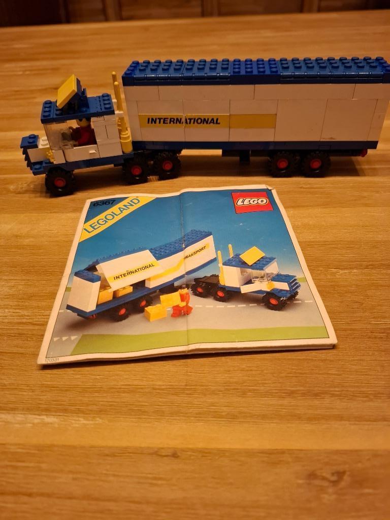 CAMION LEGO + REMORQUE 6367, Enfants & Bébés, Jouets | Duplo & Lego, Utilisé, Lego, Ensemble complet, Enlèvement ou Envoi