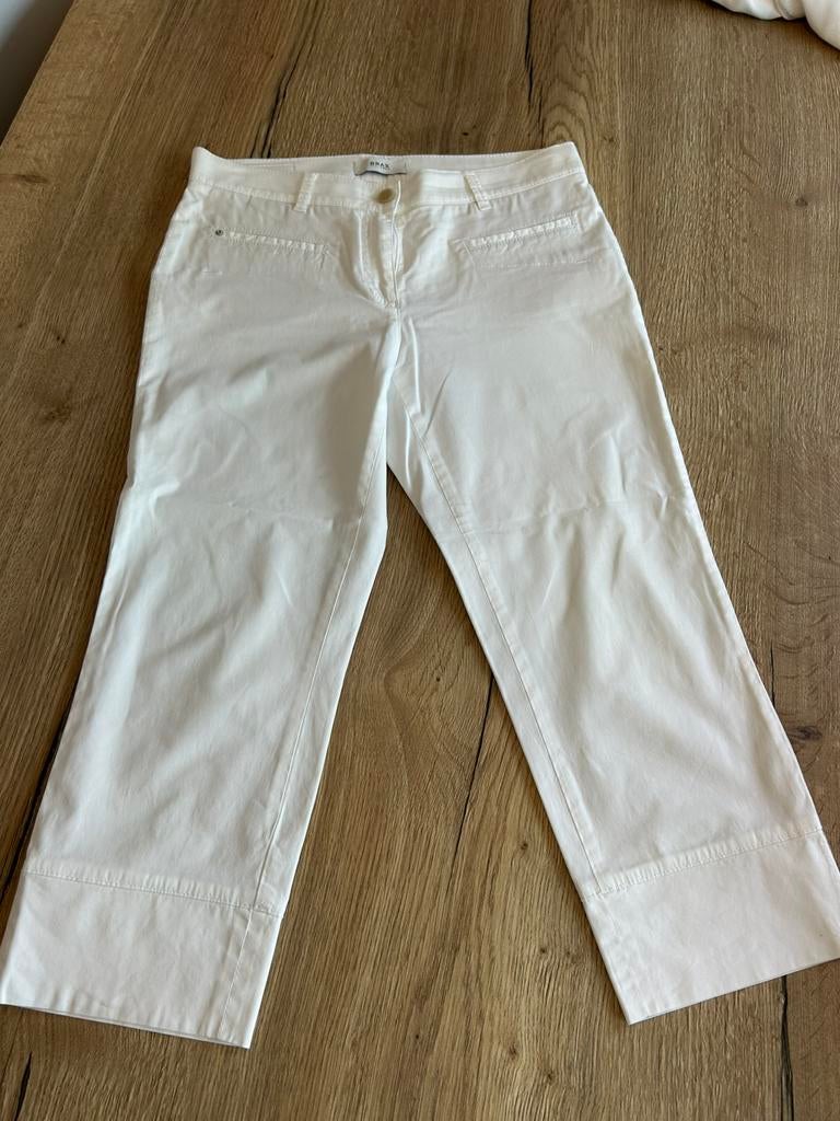 Broek Dames Brax  .S, Brax, Wit, Ophalen of Verzenden, Zo goed als nieuw