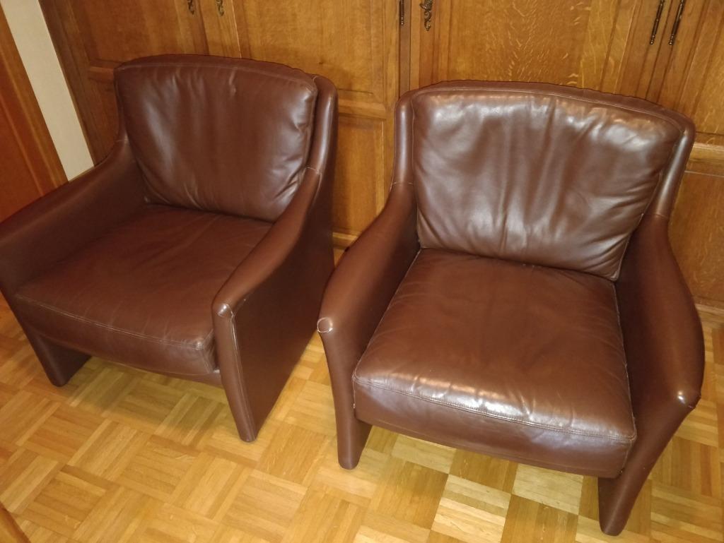 2 Durlet zetels, Enlèvement, Utilisé, Une personne, Cuir