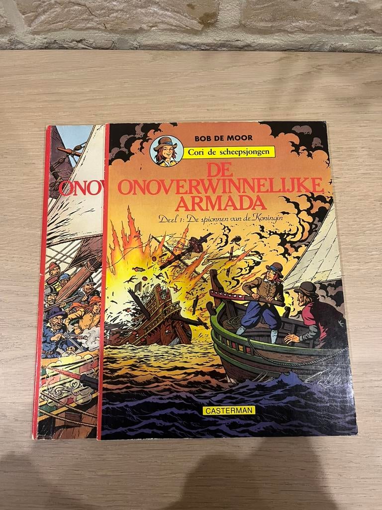 Cori de scheepsjongen-De onoverwinnelijke Armada-deel 1 en 2, Meerdere stripboeken, Ophalen of Verzenden