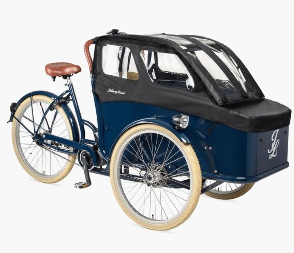 Regenhoes Deluxe Johnny Loco bakfiets, Fietsen en Brommers, Ophalen, Johnny Loco, Huif