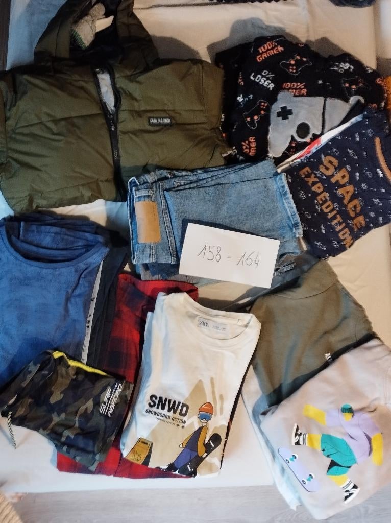 kledingpakket jongens, Kinderen en Baby's, Ophalen, Gebruikt, Overige maten