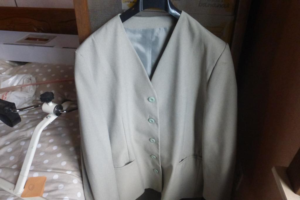 jas dames zonder kol grote maat, Kleding | Dames, Jassen | Zomer, Zo goed als nieuw, Maat 46/48 (XL) of groter, Ophalen of Verzenden