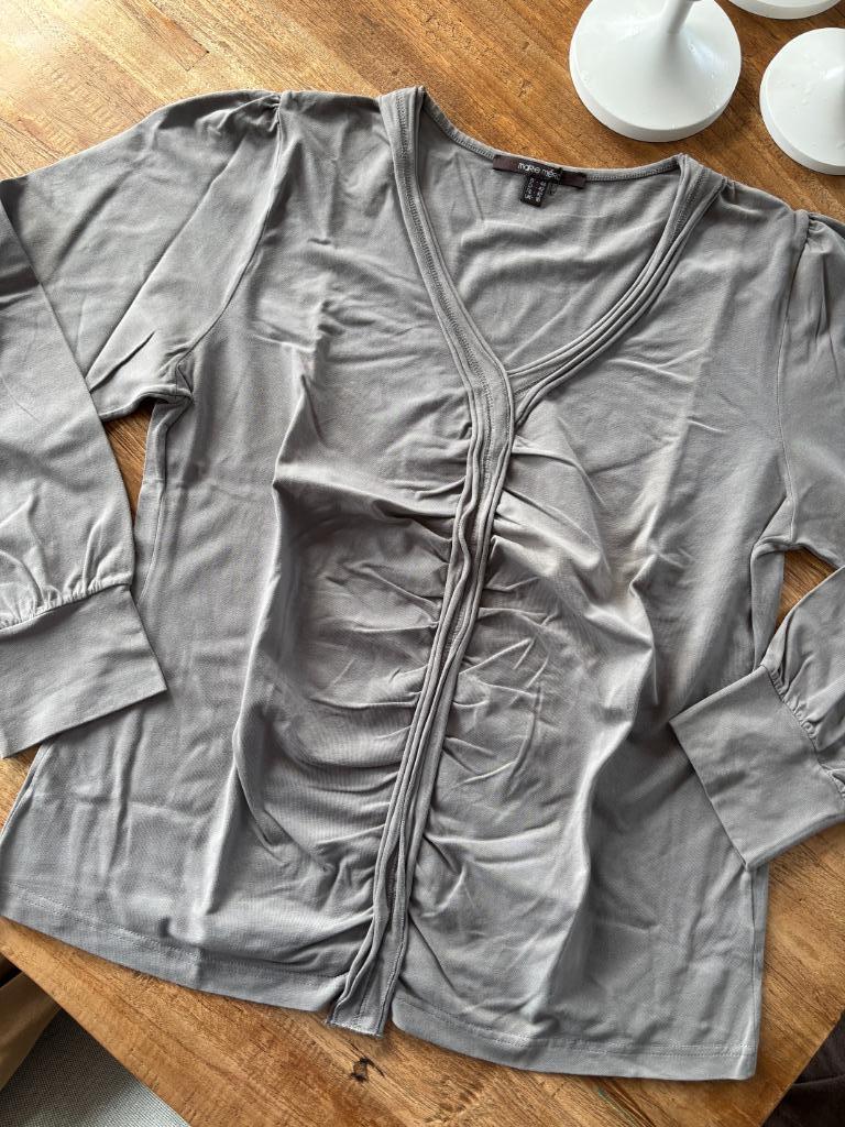 Blouse Marie Méro maat 42, Kleding | Dames, Bruin, Maat 42/44 (L), Marie Méro, Ophalen of Verzenden