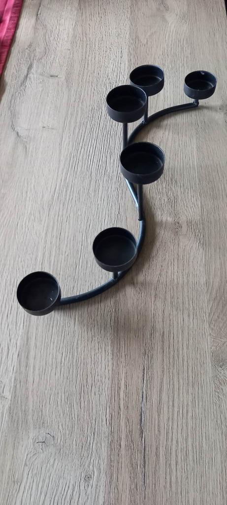 Theelichtjeshouder, Moins de 25 cm, Comme neuf, Enlèvement, Métal
