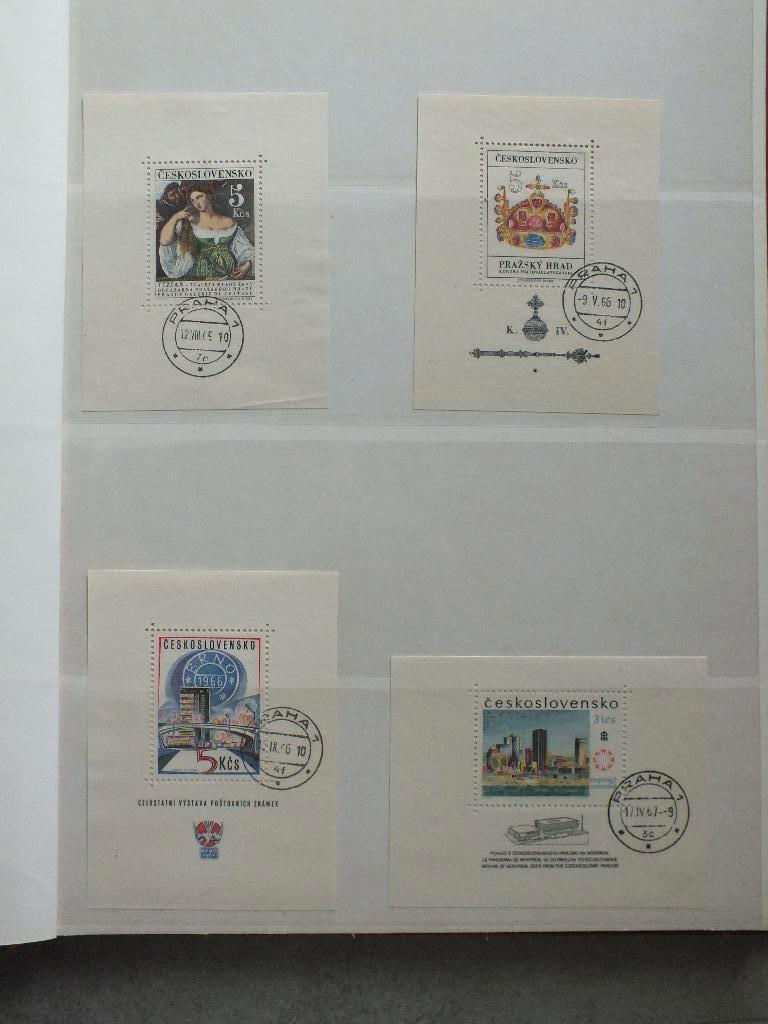 CESKOSLOVENSKO mooie postzegelblaadjes en postzegels, Postzegels en Munten, Verzenden, Gestempeld