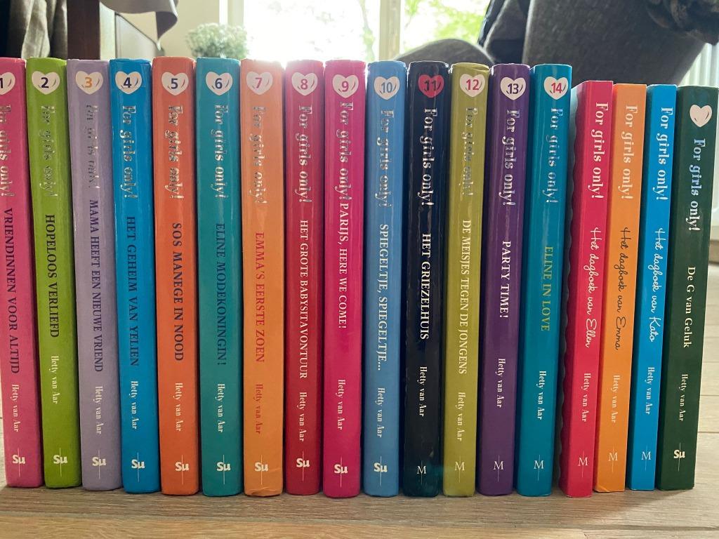 For girls only (1-14), Boeken, Ophalen, Zo goed als nieuw, Fictie, Hetty van Aar