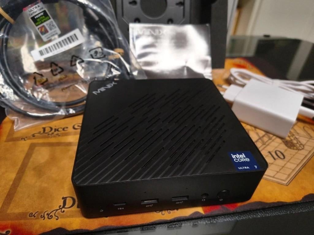 Mini-PC Minix Elite EU715-AI, Ultra 7 155H+NPU, 32 Go, 1 To, Enlèvement ou Envoi, 32 GB, Gaming, SSD