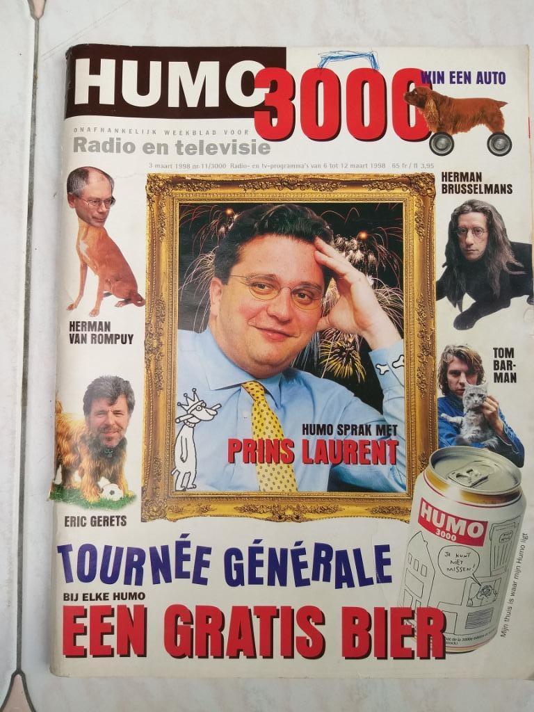 Humo 3000, Verzamelen, Tijdschriften, Kranten en Knipsels, Ophalen of Verzenden, 1980 tot heden, Tijdschrift
