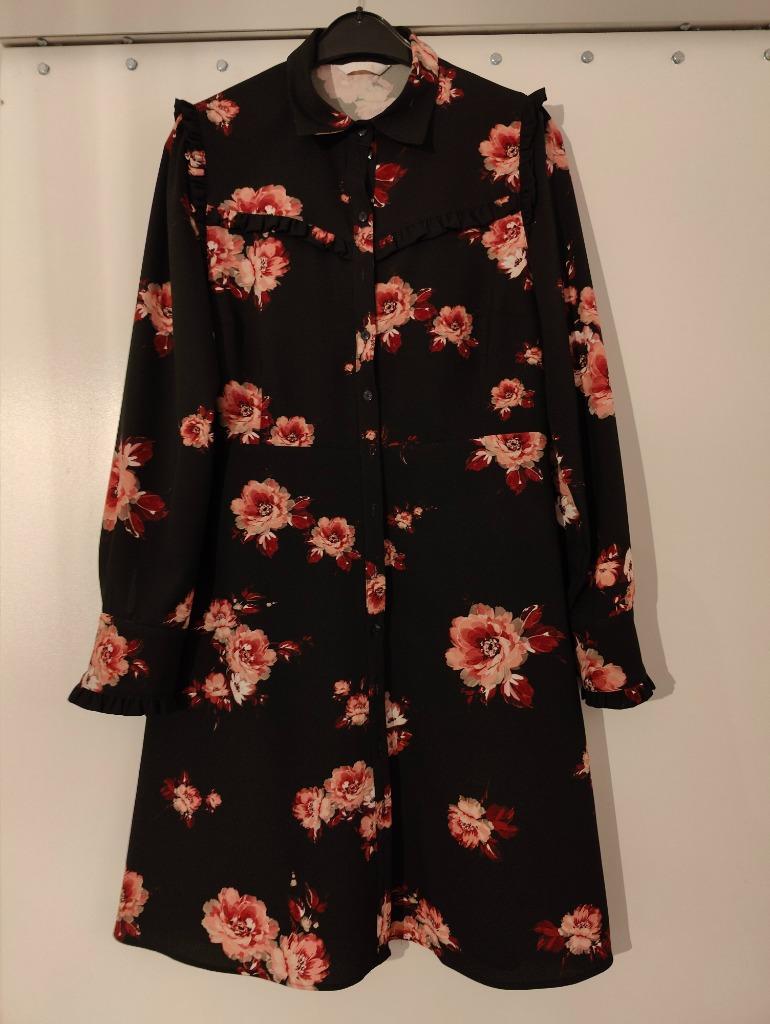 Korte hemdjurk Senso, Kleding | Dames, Jurken, Maat 38/40 (M), Ophalen of Verzenden, Zo goed als nieuw, Boven de knie