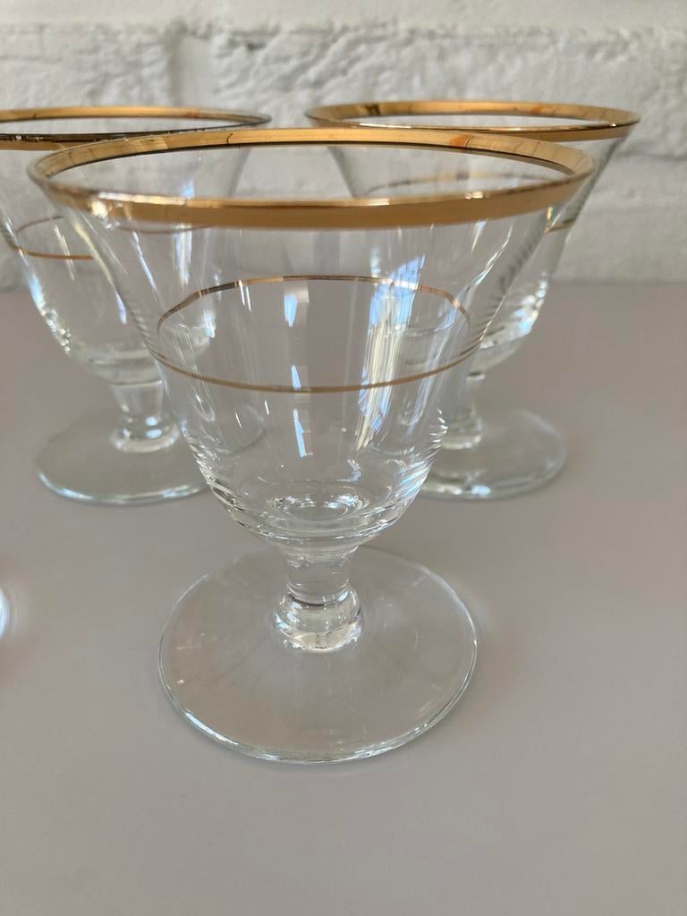 5 glaasjes, Verzamelen, Glas en Drinkglazen, Ophalen of Verzenden, Zo goed als nieuw