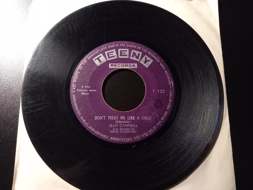 Jean Campbell – Don't Treat Me Like A Child '7, Gebruikt, Overige genres, 7 inch, Single