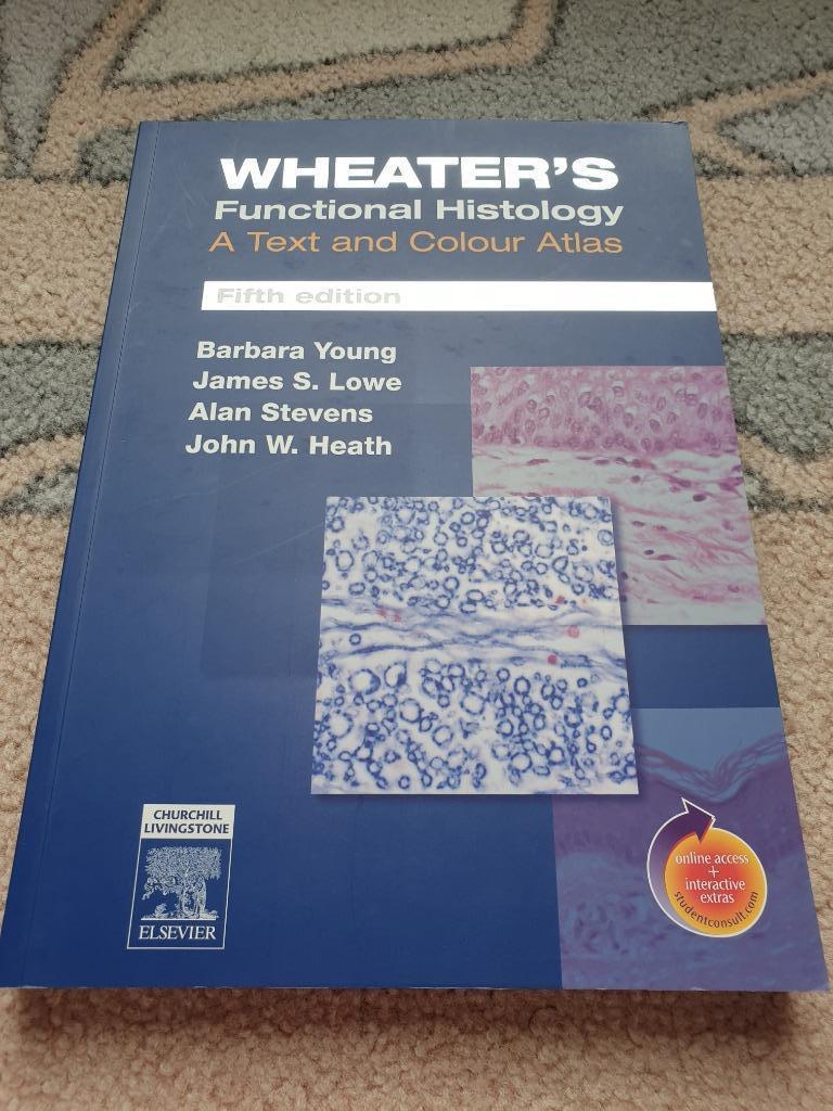 Wheater’s functional histology A text and colour atlas, Enlèvement ou Envoi, Neuf, Enseignement supérieur, Barbara Young