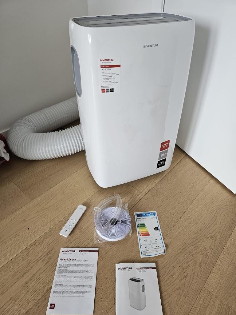 Inventum AC905W - Mobiele airco - 3-in-1 functie -Wit-190EUR, Ophalen, Timer, Nieuw, 3 snelheden of meer