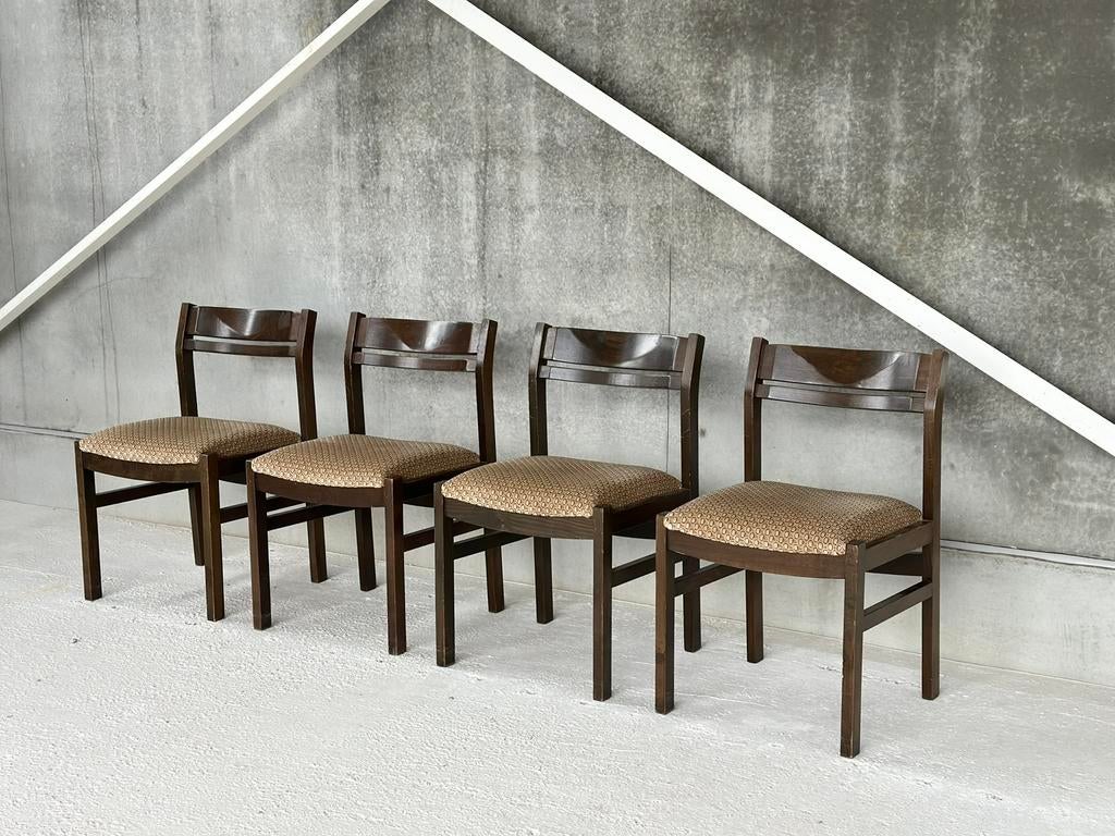 Eetkametstoelen | Mid century | 4, Maison & Meubles, Chaises, Enlèvement