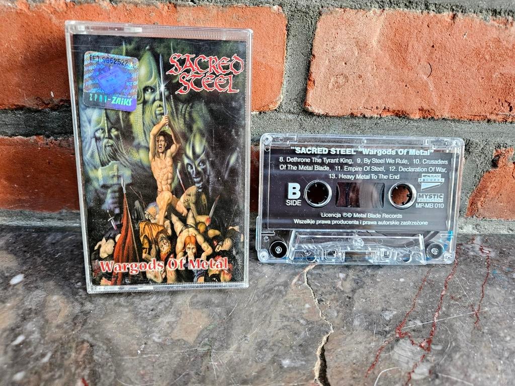 Cassette Sacred Steel — Wargods of Metal | heavy metal | Ann, Enlèvement ou Envoi