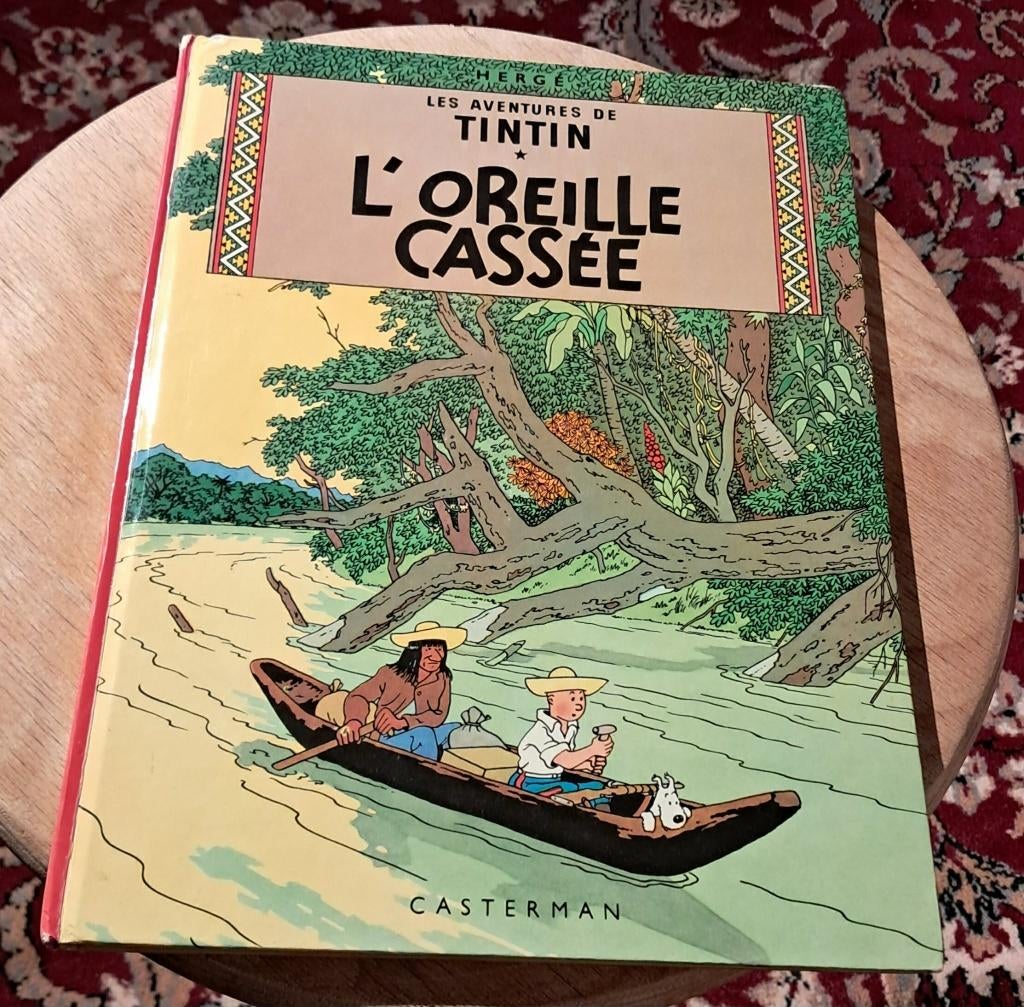 Tintin - L'oreille cassée, Livres, BD, Enlèvement ou Envoi, Une BD, Utilisé, Hergé