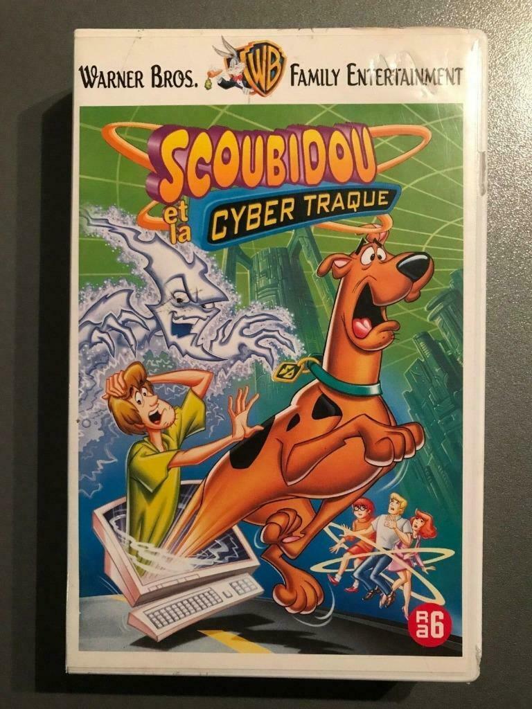 VHS Scoubidou et la cyber traque -, Enlèvement ou Envoi, Dessin animé, Tous les âges, Utilisé