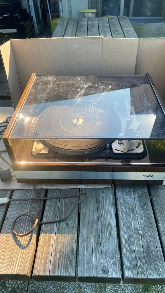 Platenspeler Saba Dual 1009, Audio, Tv en Foto, Platenspelers, Ophalen, Zo goed als nieuw, Platenspeler, Overige merken