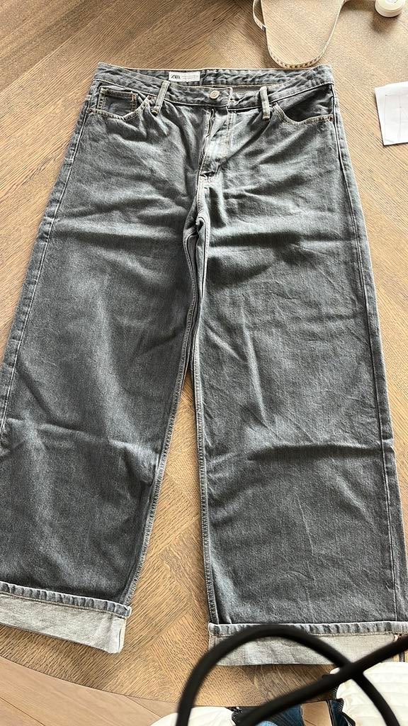 Grijze jeans zara, Zara, Ophalen of Verzenden, Zo goed als nieuw, W33 - W36 (confectie 42/44)