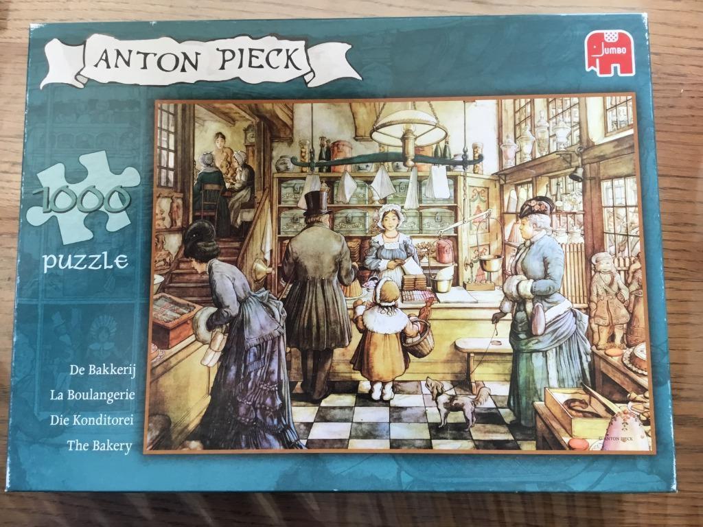 Puzzel Jumbo 1000 stukjes Anton Pieck De bakkerij, Ophalen of Verzenden, 500 t/m 1500 stukjes, Gebruikt, Legpuzzel