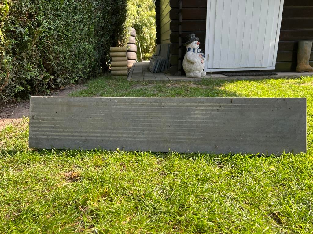 Blauwsteen tabletten, Tuin en Terras, Ophalen, Zo goed als nieuw