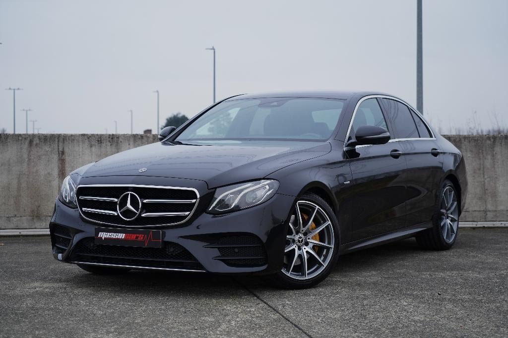 Prachtige Mercedes E200d Berline AMG-Line, Auto's, https://public.car-pass.be/vhr/ce6d3a89-e16b-4800-be09-2758a7e3cb8e, Zwart