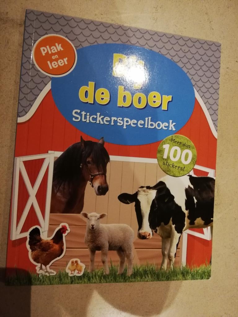 Kinder-& stickerboekjes, Ophalen of Verzenden, Zo goed als nieuw