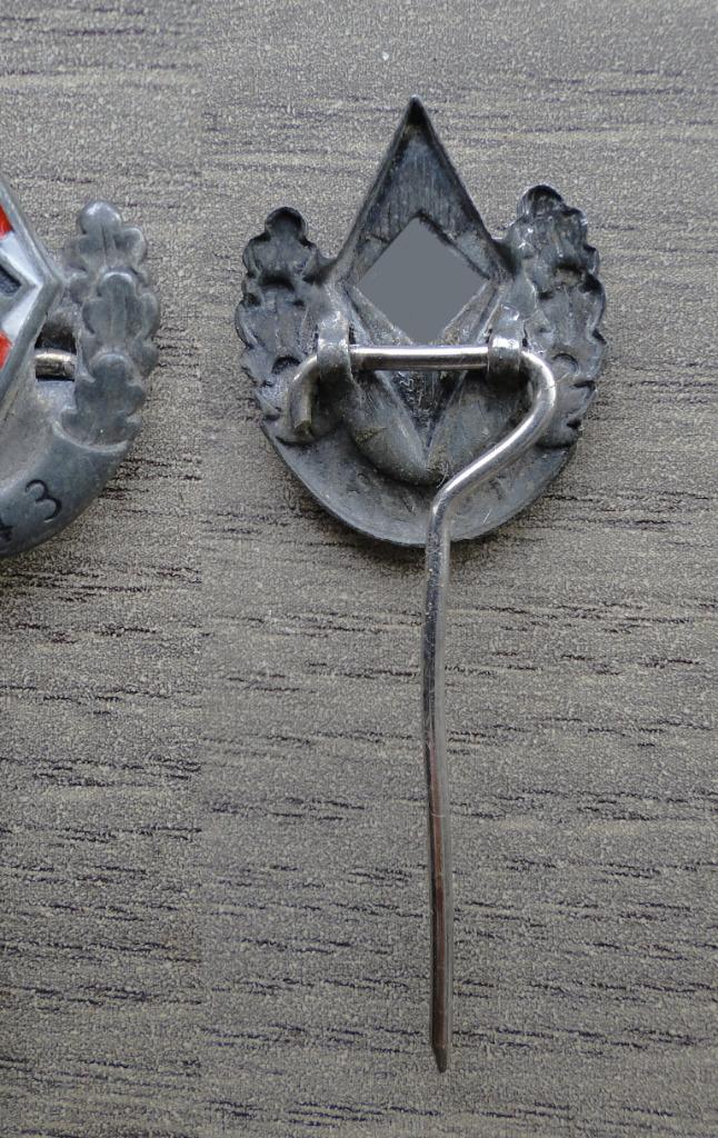 HJ Siegernadel 1943, Verzenden, Landmacht, Embleem of Badge
