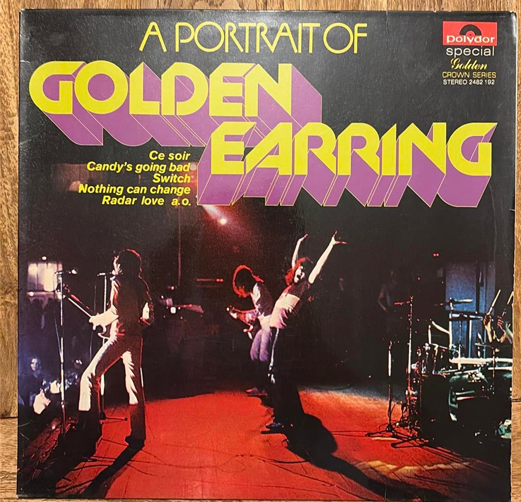 A portrait of golden earring, Ophalen of Verzenden, Gebruikt
