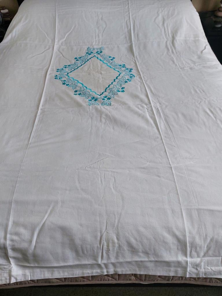Housse de couette Largeur  1m60 cmlargeur2m10cm, Ophalen, Zo goed als nieuw, Dekbedovertrek