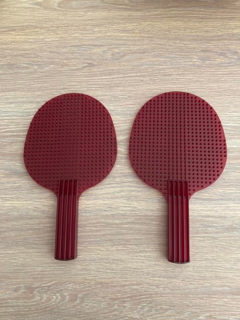 2 raquettes, Sports & Fitness, Ping-pong, Enlèvement ou Envoi, Comme neuf