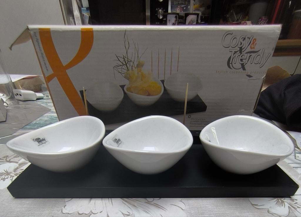 Set apéro Cosy et Trendy, Neuf, Enlèvement ou Envoi, Autres styles, Récipient(s)