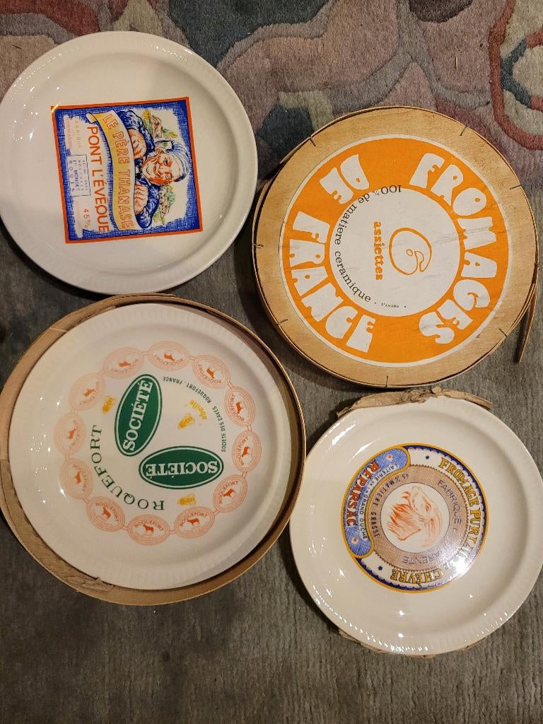 Vintage kaasborden, Huis en Inrichting, Keuken | Servies, Ophalen, Nieuw