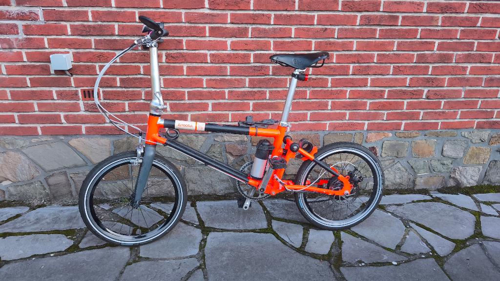 Ahooga vélo pliant 24V, Vélos & Vélomoteurs, Vélos électriques, Autres marques, 51 à 55 cm, Enlèvement, Utilisé