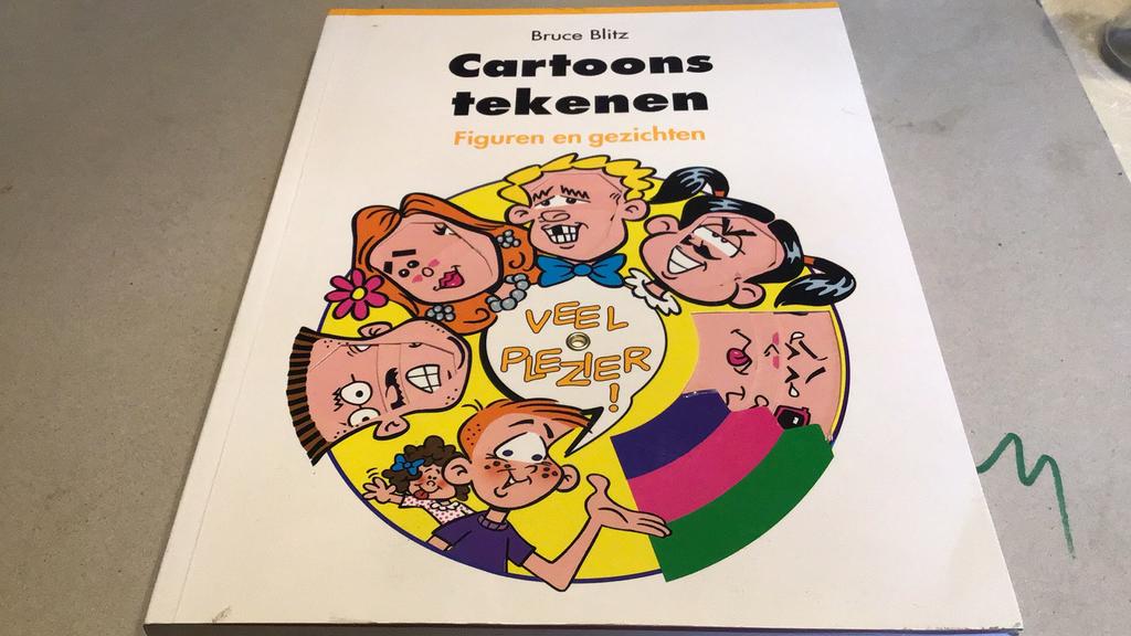 B. Blitz - Cartoons tekenen, figuren en gezichten(d9), Ophalen of Verzenden, Zo goed als nieuw, B. Blitz