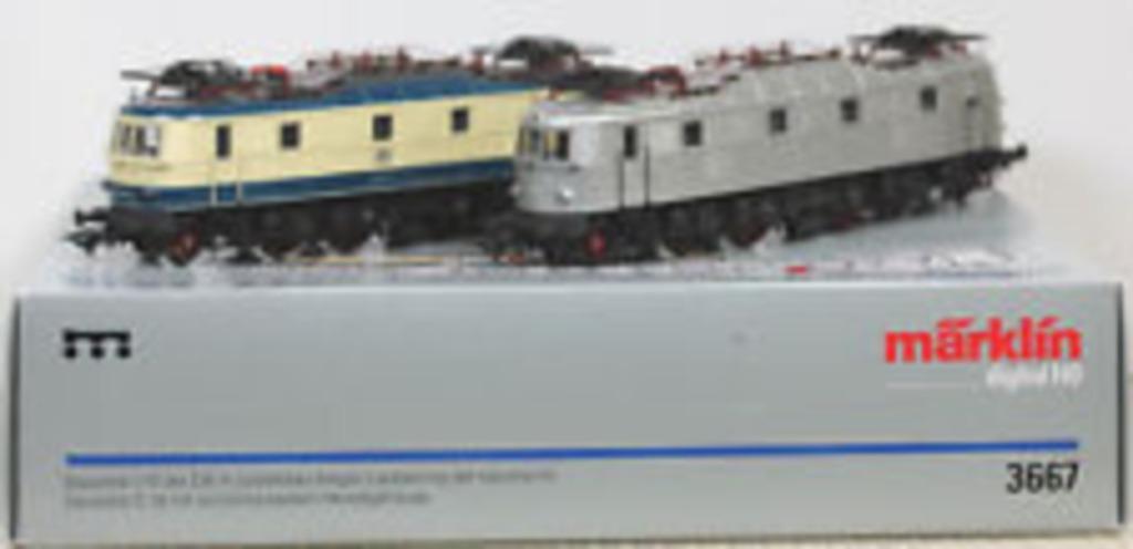 3667 MARKLIN HO - 2-DELIG Dig. E-Lokomotieven set/Set E-loco, Verzenden, Marklin, Analoog, Nieuw