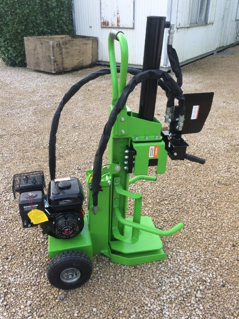 Fendeuse de bûches 15 tonnes avec moteur essence 6,5 cv, Enlèvement, Neuf, Essence, Manuelle