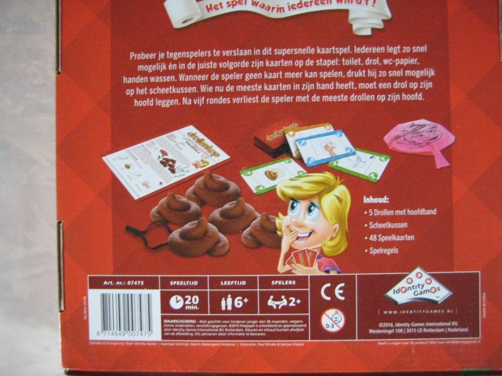 Drollenkop - Identity Games, Vijf spelers of meer, Ophalen of Verzenden, Zo goed als nieuw, Identity games