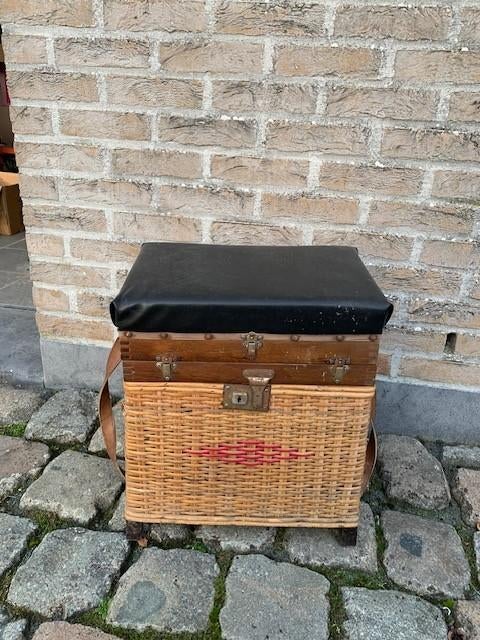 Oude Visgerief bak, Ophalen of Verzenden, Gebruikt, Koffer of Tas