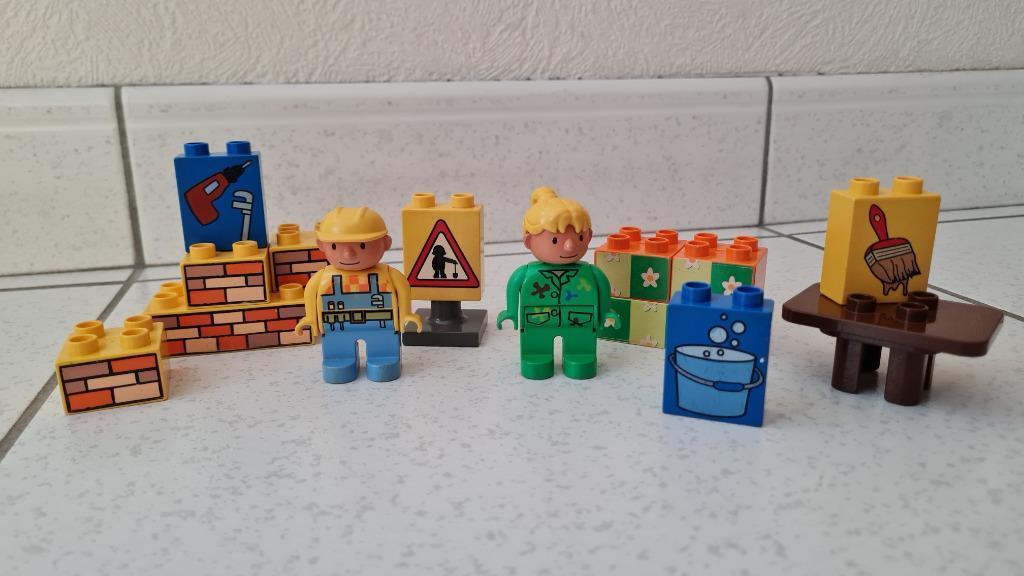 Playmobil Bob de bouwer en Wendy € 15, Ophalen of Verzenden, Gebruikt