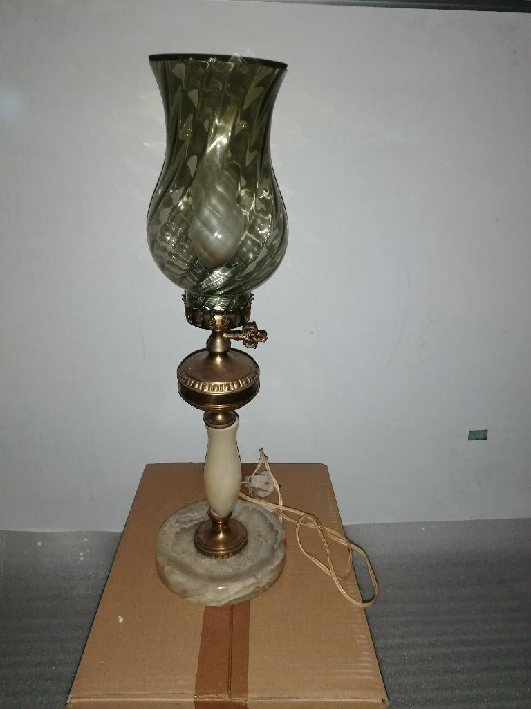 Vintage staande lamp, Ophalen