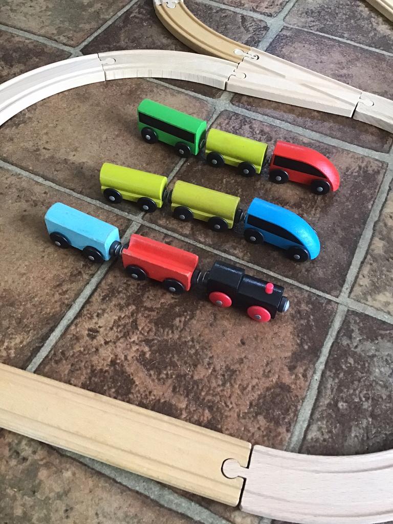 Treien met sporen, Ophalen of Verzenden, Zo goed als nieuw