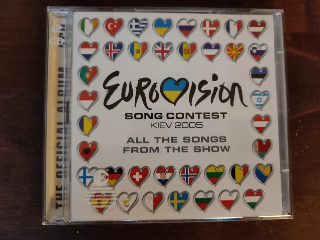 2 CD : CONCOURS EUROVISION DE LA CHANSON DE KIEV 2005, Enlèvement ou Envoi, Comme neuf