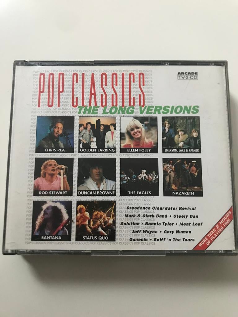 CD Pop classics the long versions, Ophalen of Verzenden, Zo goed als nieuw, Pop